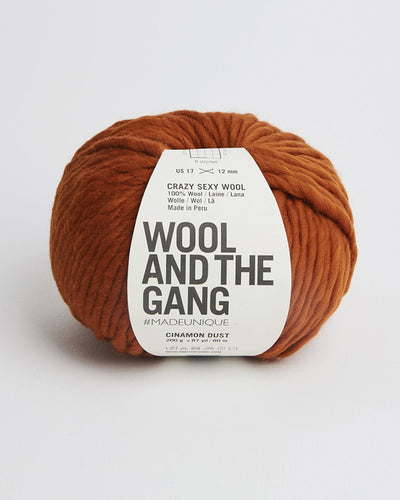 【CRAZY SEXY WOOL】ウール100%の極太毛糸