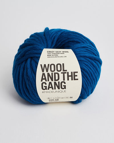 【CRAZY SEXY WOOL】ウール100%の極太毛糸