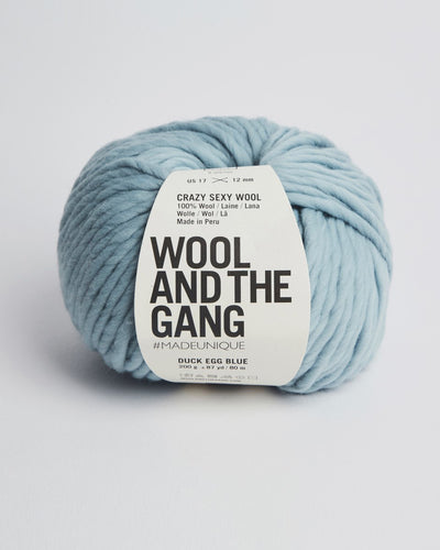 【CRAZY SEXY WOOL】ウール100%の極太毛糸