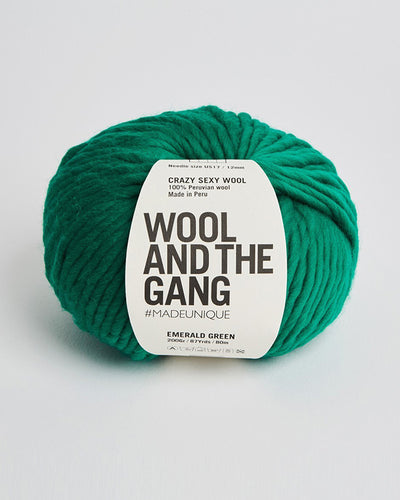 【CRAZY SEXY WOOL】ウール100%の極太毛糸