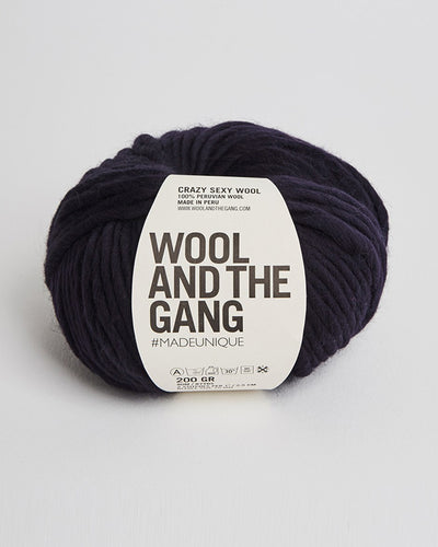 【CRAZY SEXY WOOL】ウール100%の極太毛糸