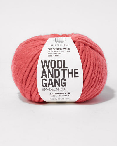 【CRAZY SEXY WOOL】ウール100%の極太毛糸