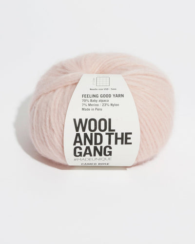 【FEELING GOOD YARN】羽のように軽いアルパカとメリノウールの毛糸