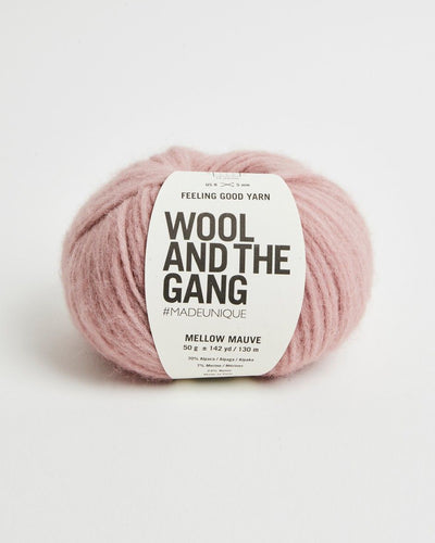 【FEELING GOOD YARN】羽のように軽いアルパカとメリノウールの毛糸
