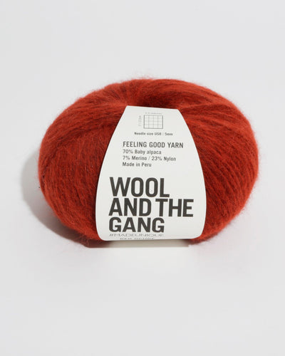 【FEELING GOOD YARN】羽のように軽いアルパカとメリノウールの毛糸