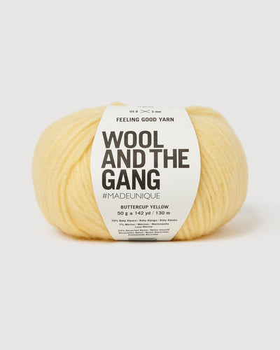 【FEELING GOOD YARN】羽のように軽いアルパカとメリノウールの毛糸