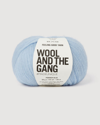 【FEELING GOOD YARN】羽のように軽いアルパカとメリノウールの毛糸