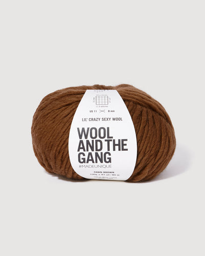 【LIL' CRAZY SEXY WOOL】ウール100%極太毛糸CRAZY SEXY WOOLの妹分