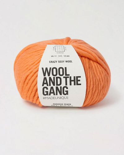 【CRAZY SEXY WOOL】ウール100%の極太毛糸