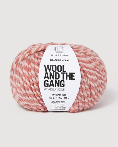 【ALPACHINO MERINO TWIST】ベビーアルパカとメリノウール2色で撚られた毛糸