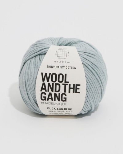 【SHINY HAPPY COTTON】ピマコットンから作られた綿の毛糸