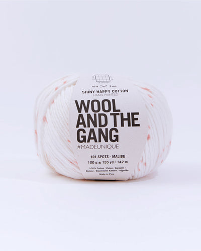 【SHINY HAPPY COTTON】ピマコットンから作られた綿の毛糸