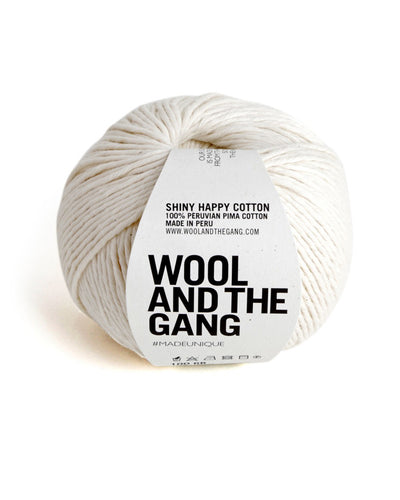 【SHINY HAPPY COTTON】ピマコットンから作られた綿の毛糸