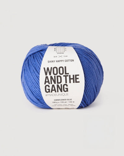 【SHINY HAPPY COTTON】ピマコットンから作られた綿の毛糸