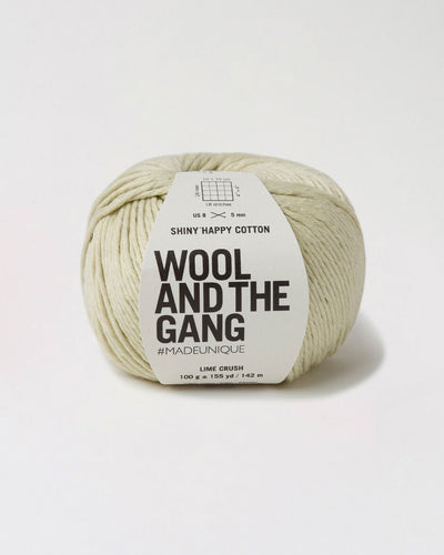 【SHINY HAPPY COTTON】ピマコットンから作られた綿の毛糸