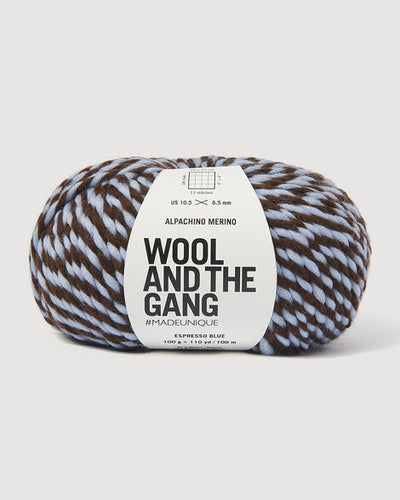 【ALPACHINO MERINO TWIST】ベビーアルパカとメリノウール2色で撚られた毛糸