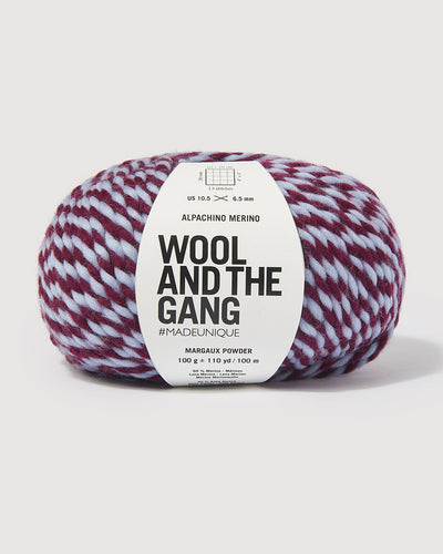 【ALPACHINO MERINO TWIST】ベビーアルパカとメリノウール2色で撚られた毛糸