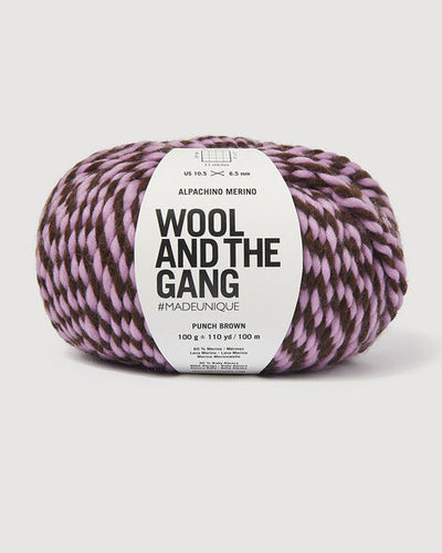 【ALPACHINO MERINO TWIST】ベビーアルパカとメリノウール2色で撚られた毛糸