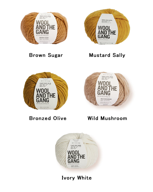 CRAZY SEXY WOOL BUNDLE / 5 BALLS(5玉セット) | vo mar jeu
