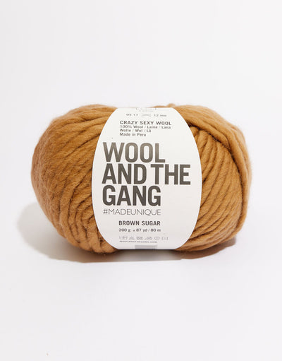 【CRAZY SEXY WOOL】ウール100%の極太毛糸